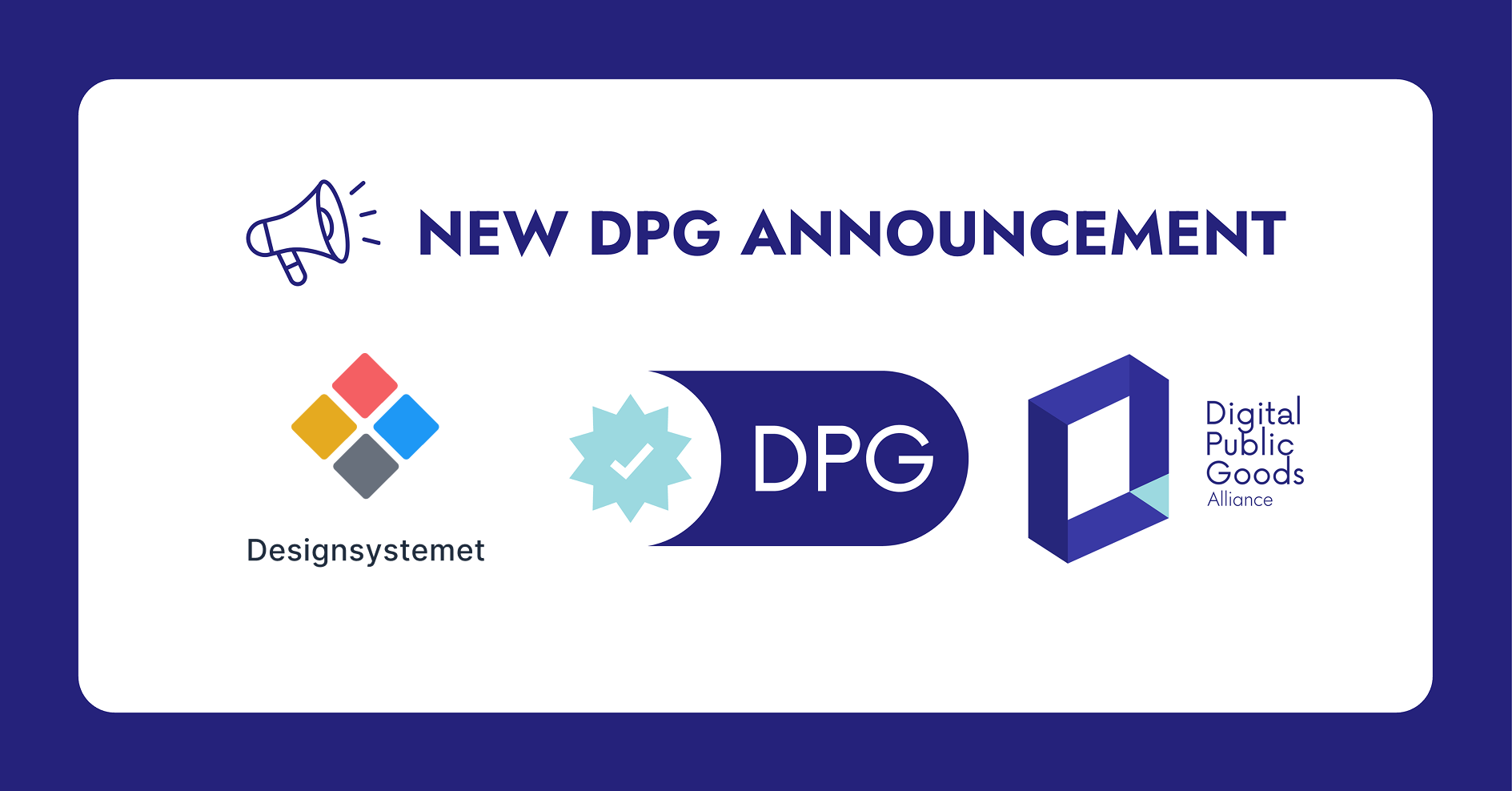 Logo av Designsystemet og DPGA